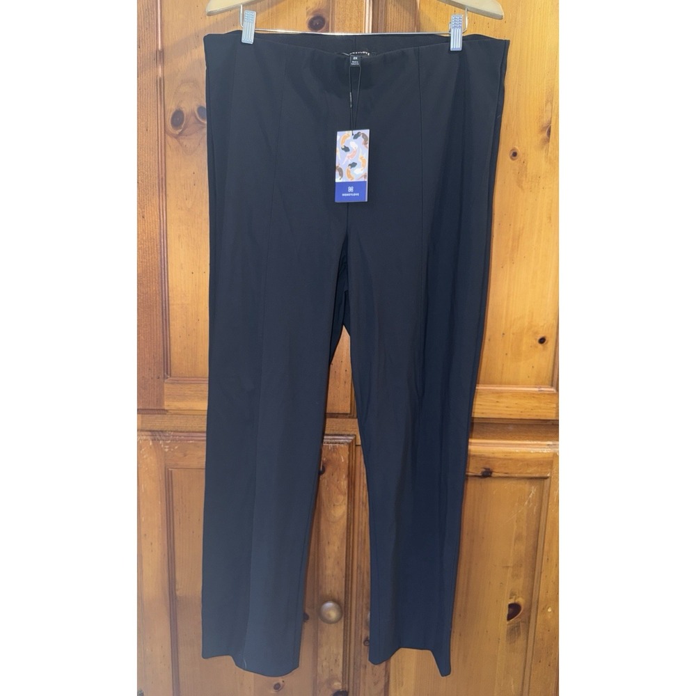 Honeylove Perfectionist Pants Black Women's 2X High Waist Shapewear Stretch NEW